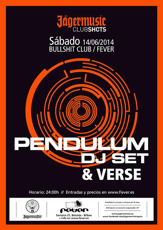 FeverClubBilbao's tweet photo. Últimas entradas a la venta en web y Sandy para @Pendulum  Ant. 10€  /  Taq. 12€ (con 1 copa ) (habrá en taquillas) http://t.co/lGCkOoIWV8