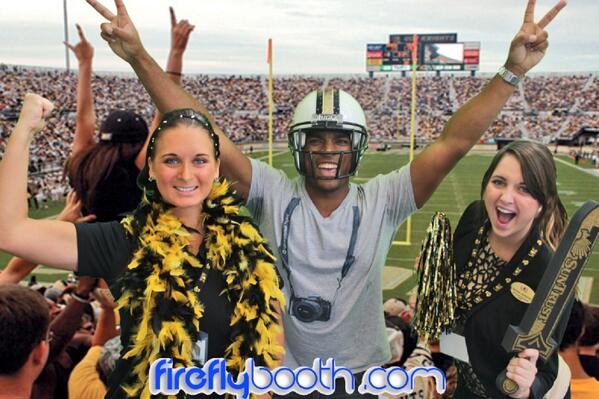 FireflyBooth's tweet photo. Missed the REAL Fiesta Bowl but thanks to Firefly booth we can relive the glory of the Knights 1st BCS bowl win! http://t.co/sfSwTmUXMb