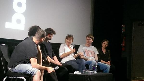 Anxiety2014's tweet photo. Debating the pros v cons of young people using the internet after @InRealLifeFilm @BarbicanCentre http://t.co/M8vOjwnqG1