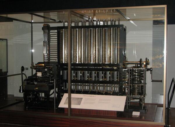 threeDivisions's tweet image. #TodayInComputing 1822 Jun14 London GB. Charles Babbage proposes a difference engine for calculating tables. JPG:GFDL