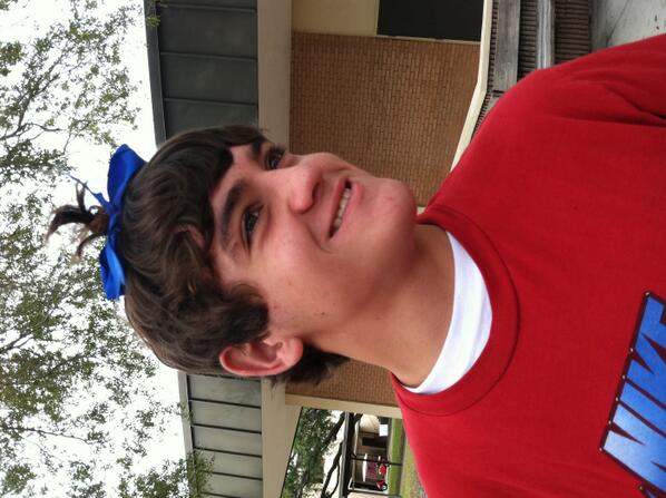 blake_gomez2's tweet photo. Happy birthday to my main bitch for my high school career @ronnielaessig7 http://t.co/lhy8BmgM5e