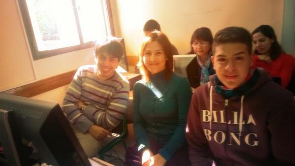 mardemza's tweet image. El trio del #CursoHTML5 c/ @salvabasile