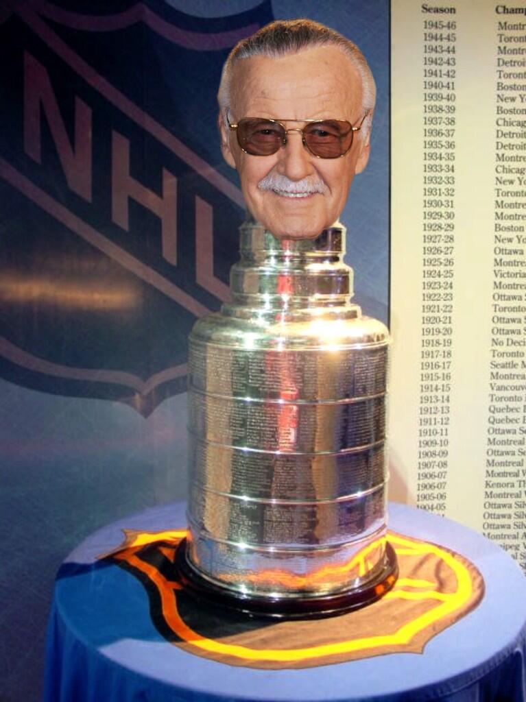 Travon on X: Hey New York Rangers fans, don't feel bad today, you still  get the runner up Stan Lee Cup!  / X