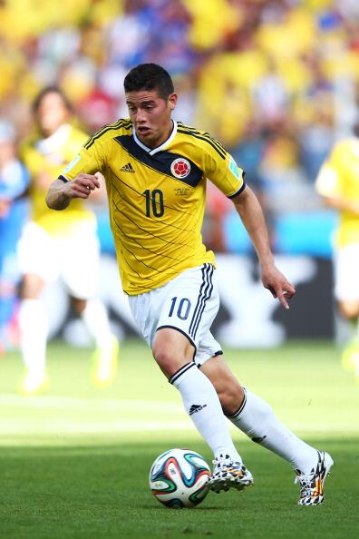WhoScored's tweet photo. James Rodríguez: MotM vs Greece, Shots 6, Goals 1, Dribbles 3, Rating 8.5 @FCFSeleccionCol #COL http://t.co/IqfTS7BXlr