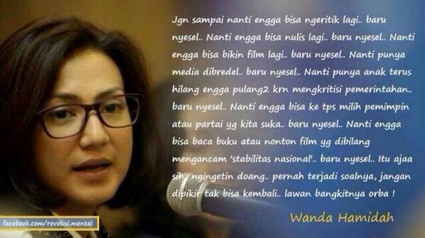 Yg paling penting sebetulnya dampaknya nanti, bukan soal gagah-gagahan di masa kampanye ini..