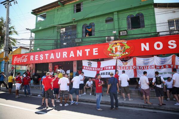England's tweet photo. Just THREE hours to go until we get our World Cup campaign under way &amp; the excitement is building in Manaus #ENG #ITA http://t.co/4z0MjYoW6n