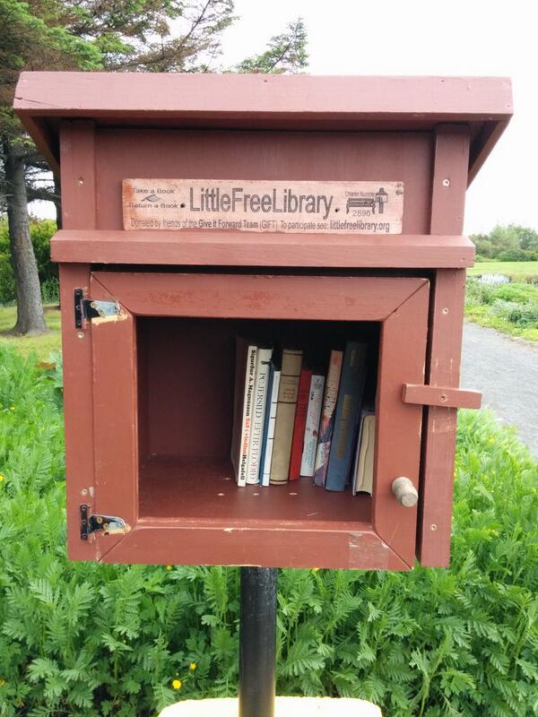 How cool. #littlefreelibrary