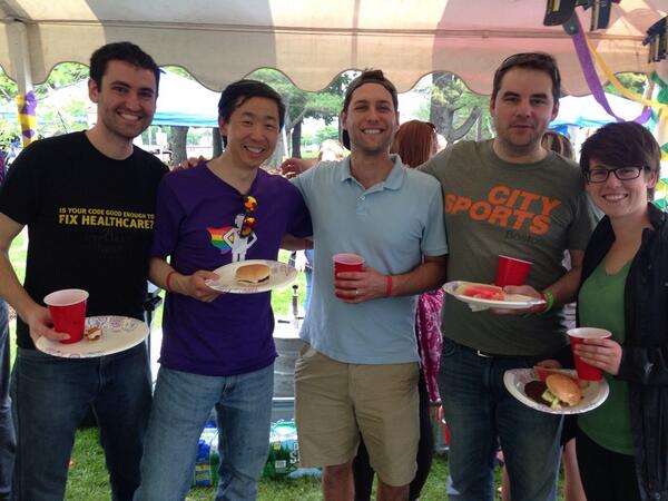 @aweinstein100: athenahealth Core Analytics at the trek across Maine with Ed #athenatrek14  #edpark