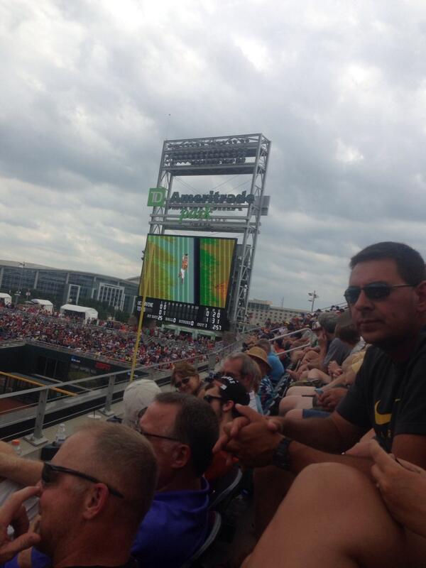 DillonSprunk's tweet image. Having fun at #CWS