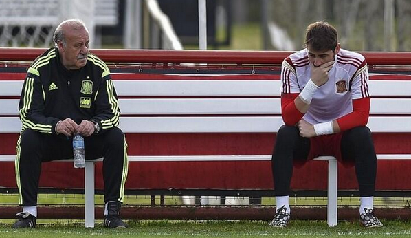 De sfeer bij Spanje is dankzij gisteren uitstekend! #WK2014