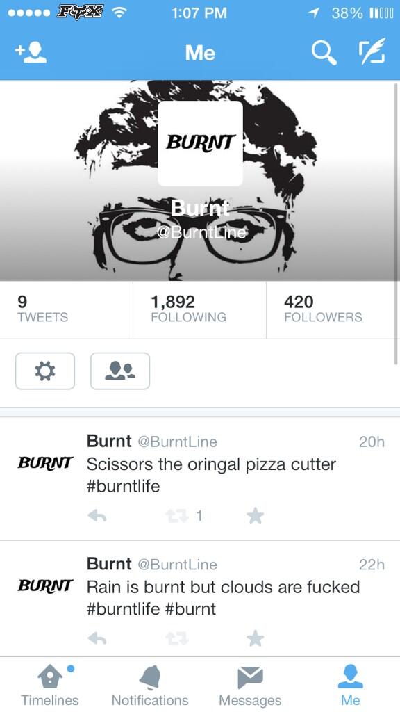 BurntLine's tweet image. Ohhhhh yus! Let's double it and get twice as burnt ! #burntlife #420