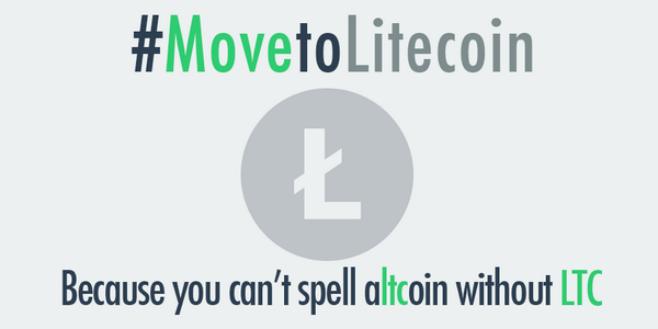 Make the #MoveToLitecoin  Like this? Share the #LTC Love ❤ : Lb41zyiaSSjBqfb7euSzFxDaANFQoo9BAU #Litecoin