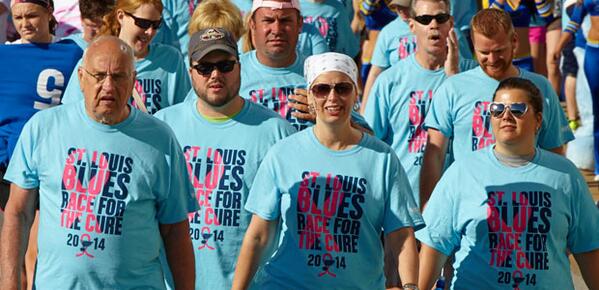 StLouisBlues's tweet image. See photos from today's #KomenSTLrace. &amp;gt;&amp;gt;&amp;gt; bit.ly/1jqLrwx