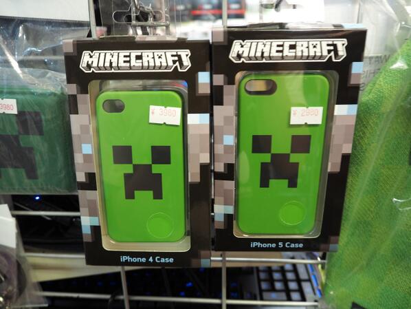 パソコンショップアーク Sur Twitter Minecraftのiphone 5用ケース再入しています 1面クリーパーの顔でカワイイデス 通販 T Co Cyldtb0csu Http T Co Wxhmzmjplq