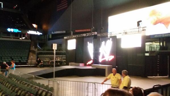 BombDuYaeger's tweet photo. Channel my inner childhood. #WWEGrandRapids http://t.co/wEYKxY4NY5