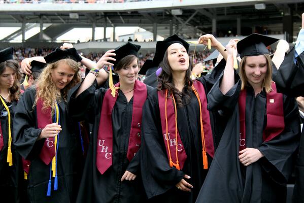 OregonState's tweet photo. Rotate those tassels over, Beaver Nation grads. You've done it.

Now, go leave your mark on the world. #BeaverGrad14 http://t.co/RMlxDxkIZ7