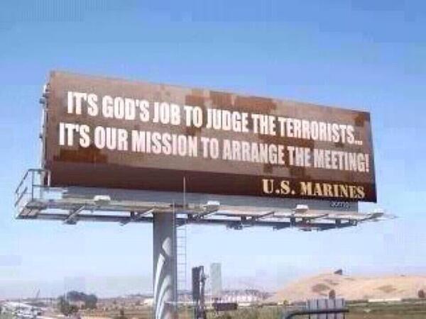 CW_America's tweet photo. Fuck terrorists. Merica http://t.co/13iObRmU4C