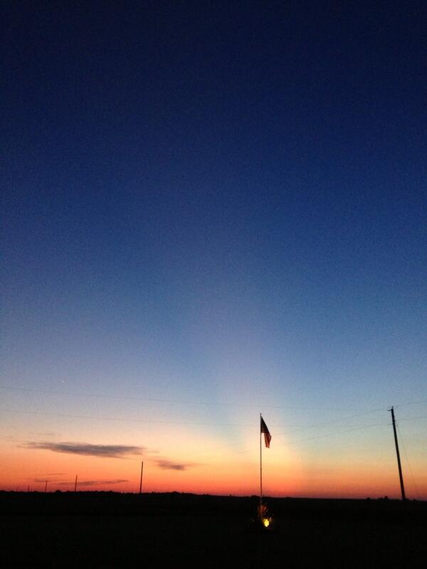 Angus_Crystal's tweet image. For spacious skies. #flagday #amberwaves