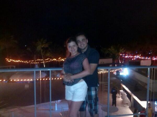 Julypaolaa's tweet photo. Curazao... Con mi amor @urda225 http://t.co/dq6kV54ODk