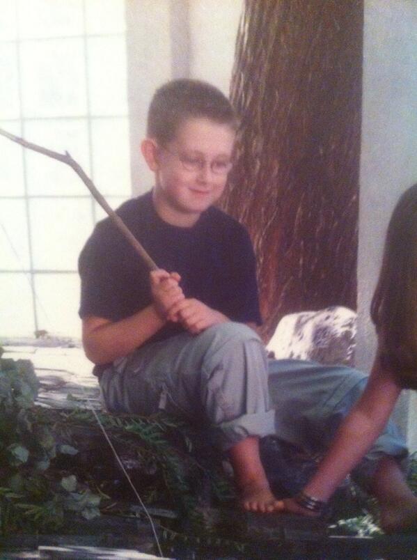 MarcMcnulty3's tweet photo. Harry potter / @AustinGalipeau out for some fishing, don't tell Snape http://t.co/UssITWkl6N