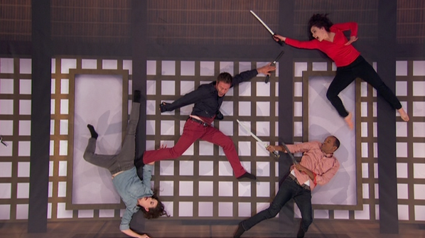 RIOTonFOX's tweet photo. Welcome to David's ninja dojo! #riot #sensai http://t.co/9hzbn0tTeD