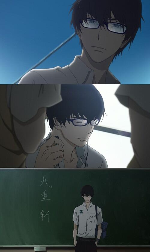 キャラクター紹介：ナイン 頭脳明晰で常に冷静、PVでもメガネ越しの