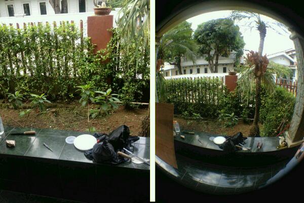 FishEye_IND's tweet image. Hasil menggunakan Clip FishEyeLens 180