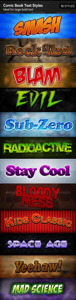 huzieali's tweet image. Try this - #Comic Book #TextStyles - Ideal for large bold text at goo.gl/xxuxKw