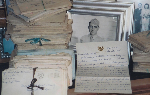 ThousandLetters's tweet image. My dad left an amazing gift - 1000 WWII letters &amp;amp; 250 pics. Moving, historic journey AThousandLettersHome.com #bookclub