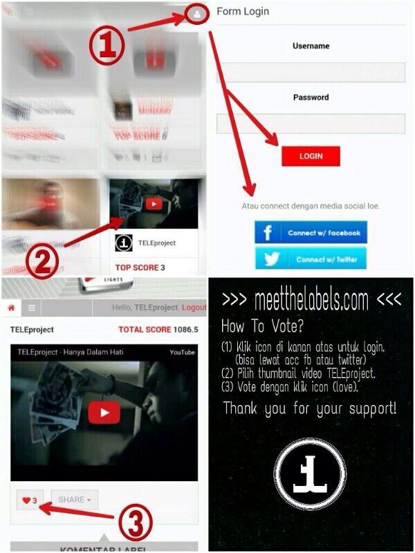 Bantu vote yuk temans <a href="/TELEprjct/">TELEproject</a> .. Caranya? Simak tutorial berikut .. Selamat voting
