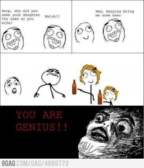 9GAGArmyID's tweet photo. why did you name your daugther the same as your wife? http://t.co/94wbmACMQ2