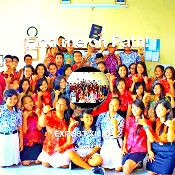 ExpostClassWere's tweet photo. Find me on #Path now! Go to: http://t.co/uJ29HpbaB5! #thepersonalnetwork http://t.co/gA2QmbyZRq