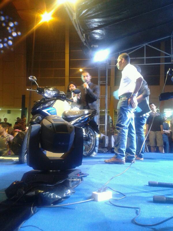 Marcell lg ngambil undian, hadiah nya motooooooorrrrrr