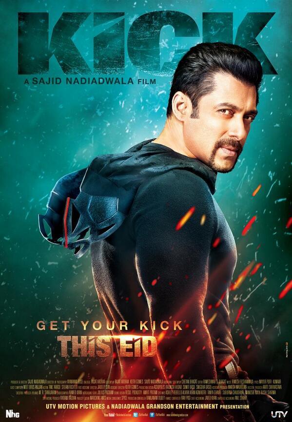 SalmanFanBase's tweet photo. Here's an exclusive first look poster of @BeingSalmanKhan's #Kick 
RT of you love it. #KickTrailerDay http://t.co/1BuLuM6Vd5