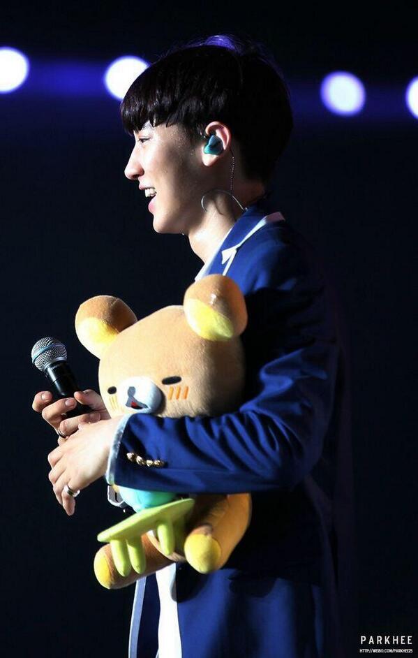 はる בטוויטר チャニョル リラックマ好きすぎやろ マジで可愛すぎる E W Http T Co 7migfyda4p