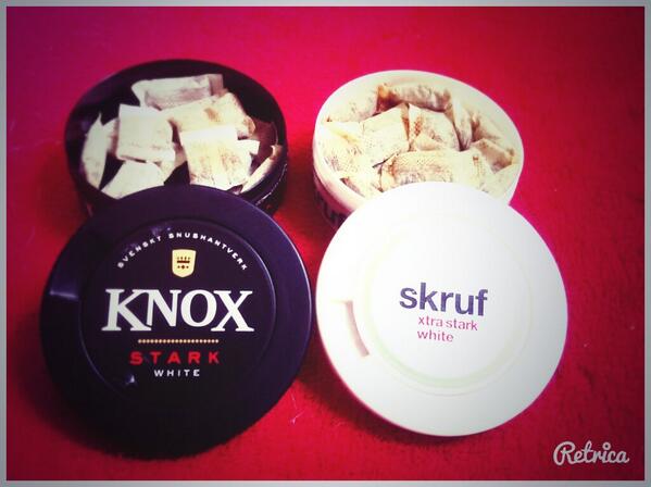 SnusTime's tweet image. #snustime #Knox and #Skruf