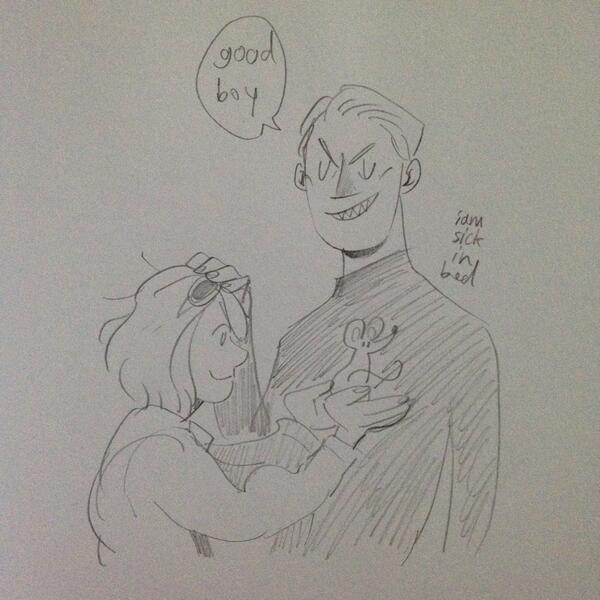ว่าจะวาดพรุ่งนี้แต่ช่างเถอะ... ขอบคุณทุกๆคนสำหรับงานmc2ค่ะ /กราบทั่วทิศ #moviescnv2 
