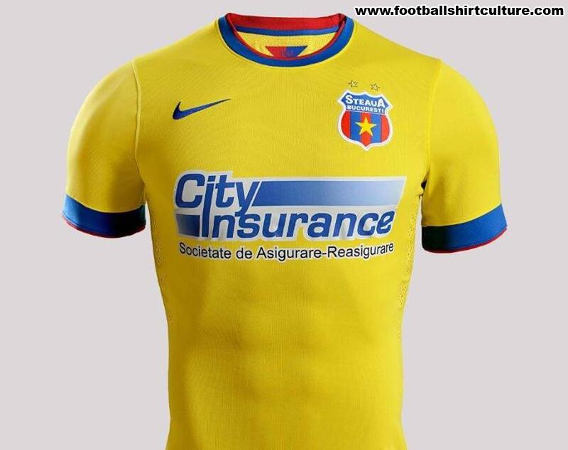 FootballShirtCulture.com on X: New FC Steaua București (Bucharest) 2014-15  Nike Away football shirt/kit. More pics:  #FCSB   / X