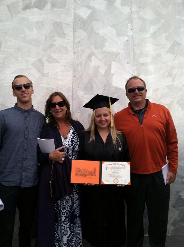 NMahody's tweet photo. Graduated!!! #BeaverGrad14 http://t.co/NzHm5G6yRk