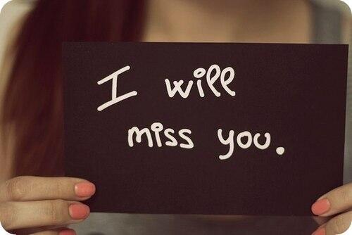 Will you miss me перевод