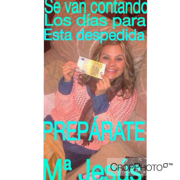 mcintas86's tweet photo. @marixuli1986 uhyyyy....que ya se va acercando la despediaaaa lo que te keda x pasar, jajjajj :) http://t.co/V9bi0HM5KY