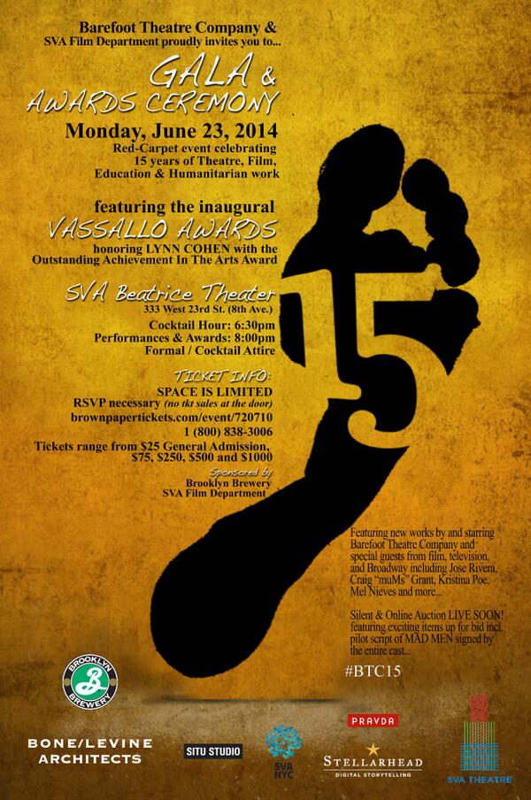 danelle_eliav's tweet image. Very excited for @barefoottheatre 15th Anniversary Gala! Monday June 23! @sirmuMsila @DaniellaRabbani @rayeclevine