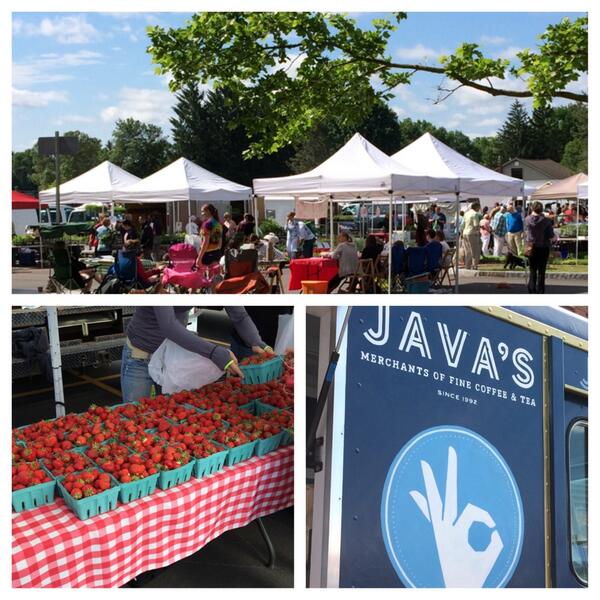Beautiful day to visit <a href="/BrightonFM/">BrightonFarmersMkt</a> // cc <a href="/lettucebfrank/">lettuce b. frank</a> <a href="/ROCtransitday/">ROC Transit Day</a> #javas <a href="/FlourCityPasta/">Flour City Pasta</a> <a href="/FlourCityBread/">FlourCityBread</a>