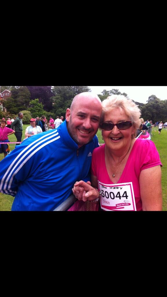 LeeClarke_'s tweet photo. @jacktheladradio hi jack a couple of photos from Tina's troupe a very emotional, you made my mums day (Jean 79) http://t.co/rHyAFz6hWd