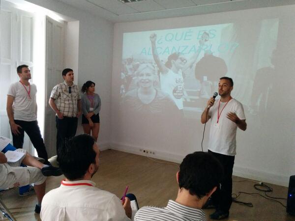 DemiumStartups's tweet image. #ALLSTARTUP4 equipo 3 llegando a la meta!