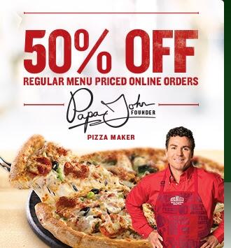 Active Papa Johns Discount Codes & Offers 12222