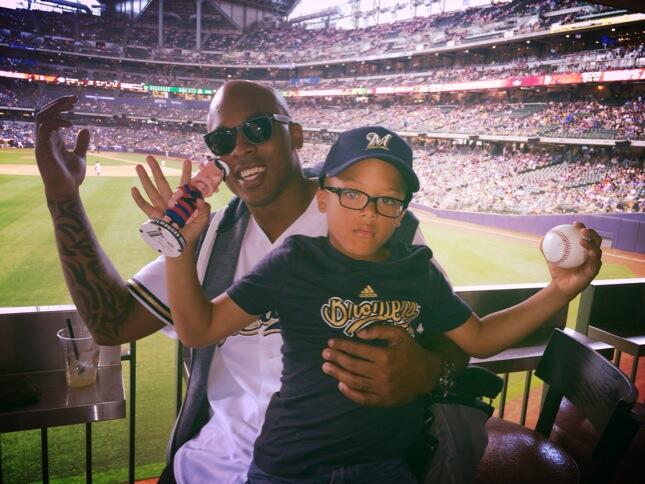 Finley and son