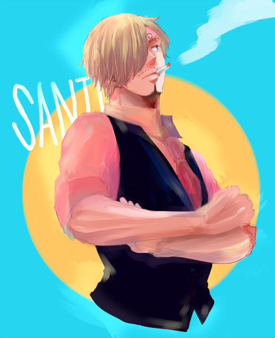 サンジのtwitterイラスト検索結果 古い順