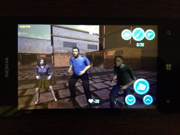 richardmaguiar's tweet image. Coming soon @eclipsezombie for #WindowsPhone8 made with #Unity3D