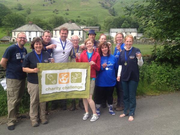 #24peaks #challenge with @charitychall completed incredible teamwork and weather.